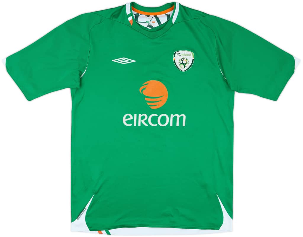2006-08 Ireland Home Shirt - 8/10 - (L)