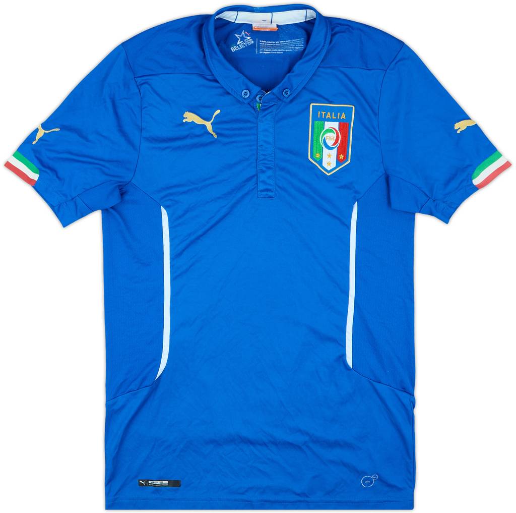 2014-15 Italy Home Shirt - 8/10 - (S)