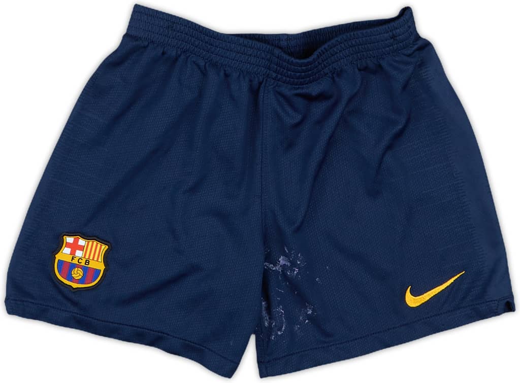 2018-19 Barcelona Home Shorts - 5/10 - (5-6 Years)