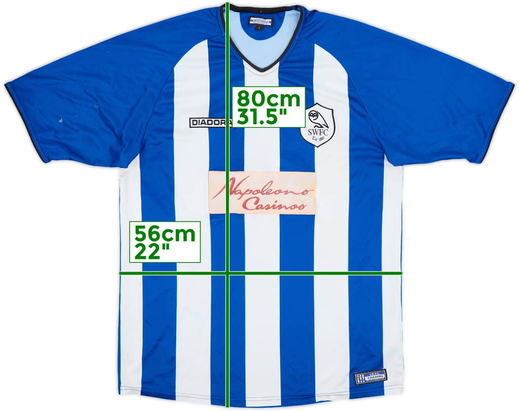 2003-05 Sheffield Wednesday Home Shirt - 5/10 - (L)