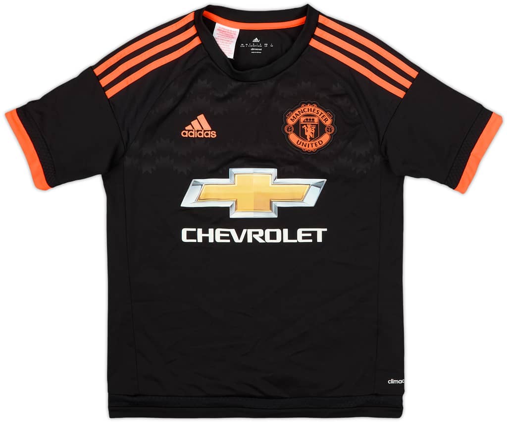 2015-16 Manchester United Away Shirt - 8/10 - (L.Boys)