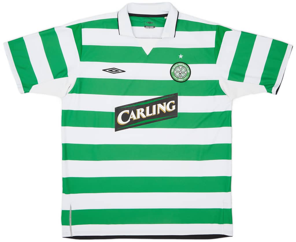 2004-05 Celtic Home Shirt Petrov #19  - 8/10 - (XL)