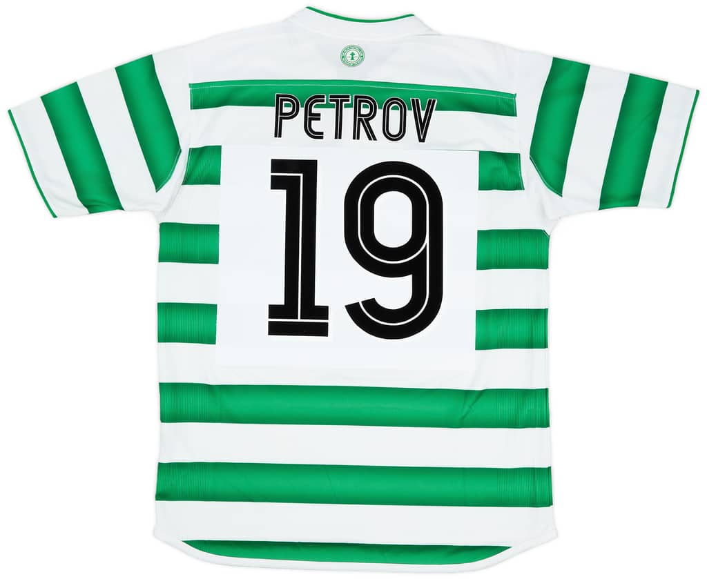 2003-04 Celtic Home Shirt Petrov #19 - 7/10 - (M)