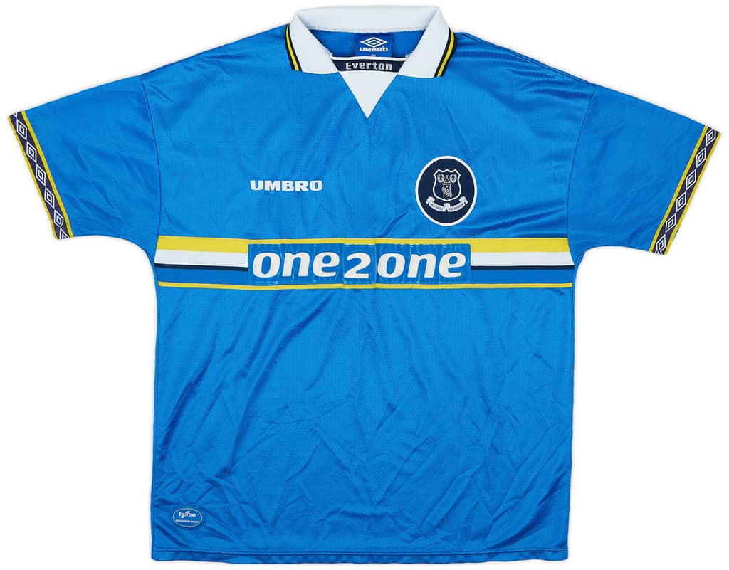 1997-99 Everton Home Shirt Bilic #28 - 8/10 - (XXL)