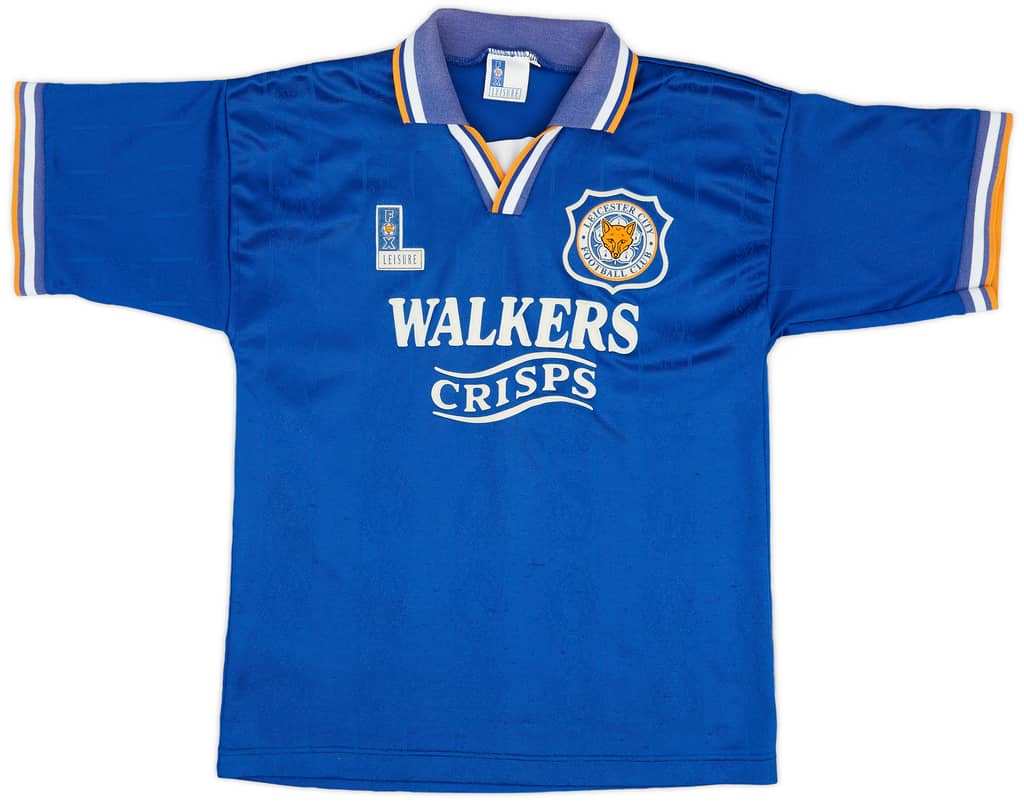 1994-96 Leicester Home Shirt - 8/10 - (S)