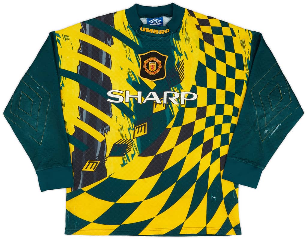 1994-96 Manchester United GK Shirt - 5/10 - (M)