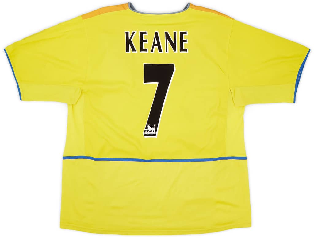 2002-03 Leeds United Away Shirt Keane #7 - 6/10 - (XXL)