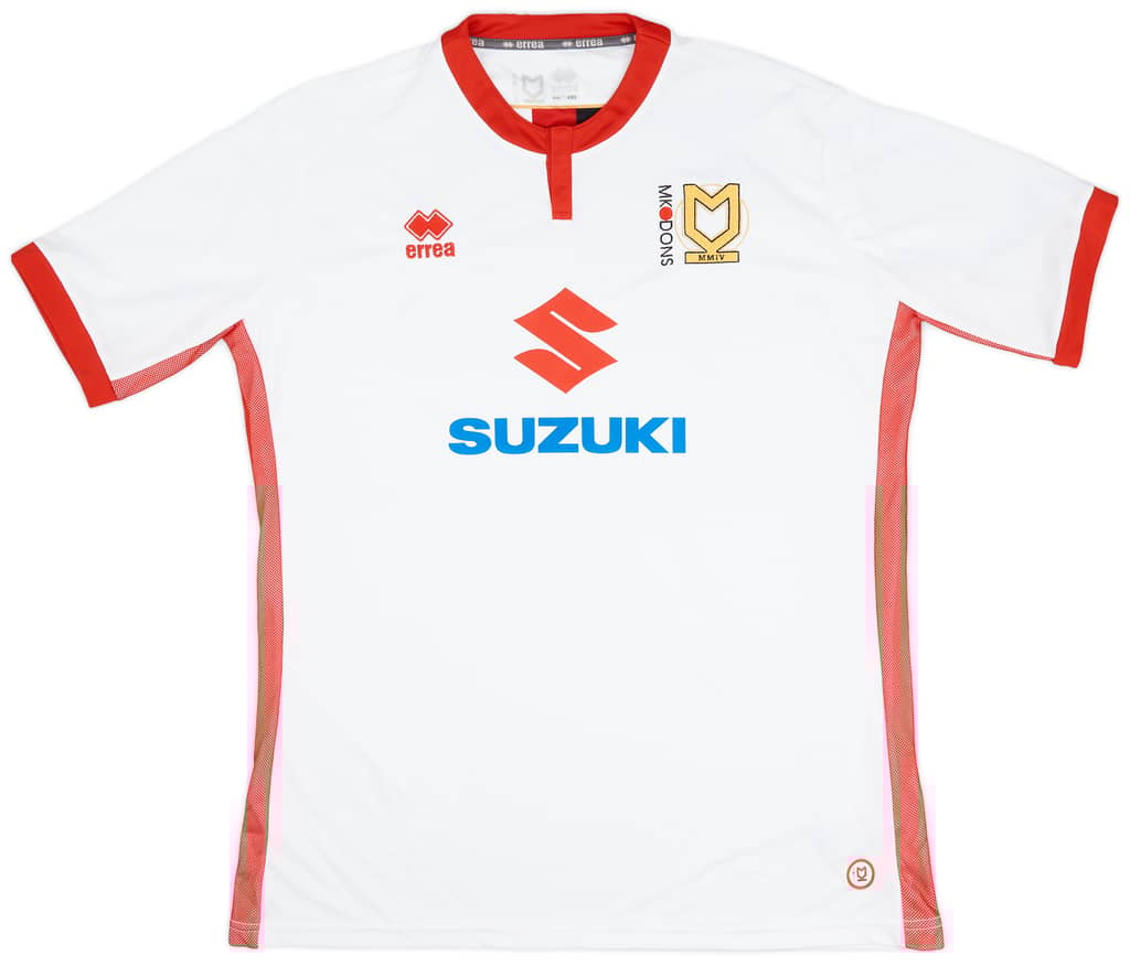 2017-18 MK Dons Home Shirt - 9/10 - (4XL)