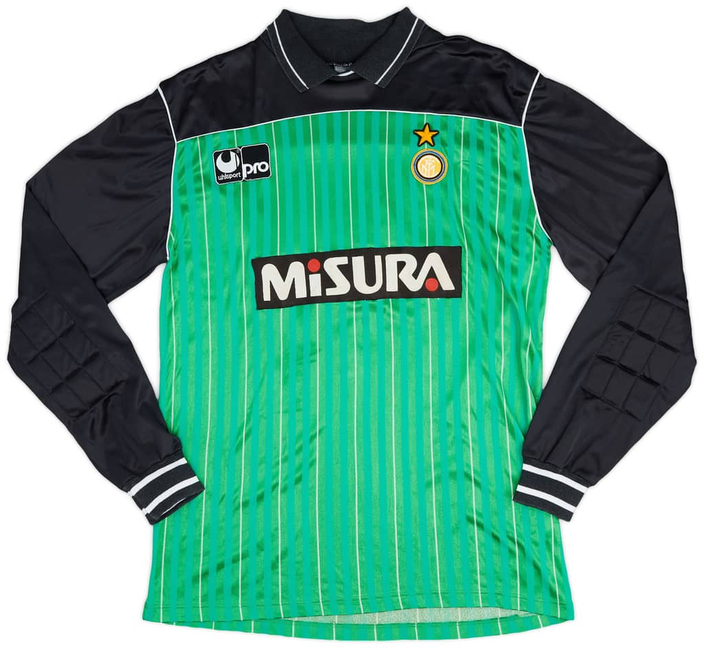 1989-90 Inter Milan GK Shirt #1 (Zenga) - 8/10 - (XL)