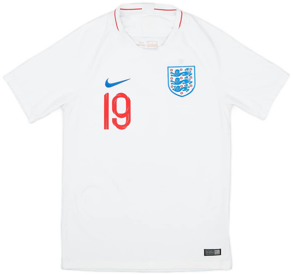 2018-19 England Home Shirt Rashford #19 - 7/10 - (S)