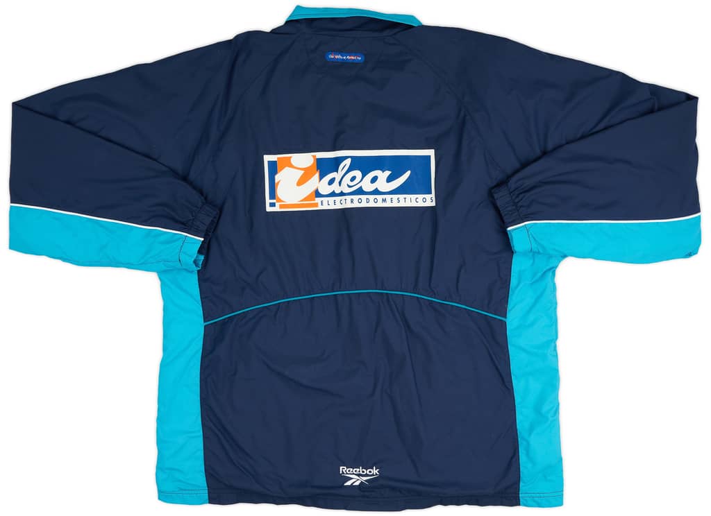 2000-01 Atletico Madrid Reebok Track Jacket - 9/10 - (XXL)