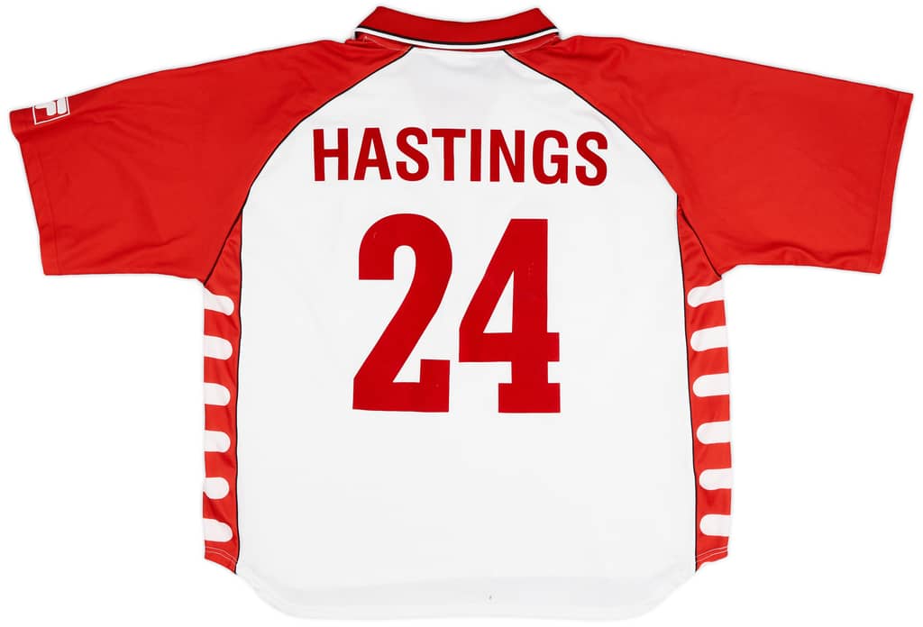 2000-01 Grazer AK Away Shirt Hastings #24 - 9/10 - (XL)