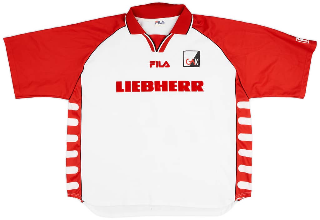 2000-01 Grazer AK Away Shirt Hastings #24 - 9/10 - (XL)