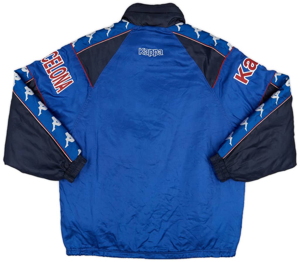 1995-97 Barcelona Kappa Padded Bench Coat - 6/10 - (S)