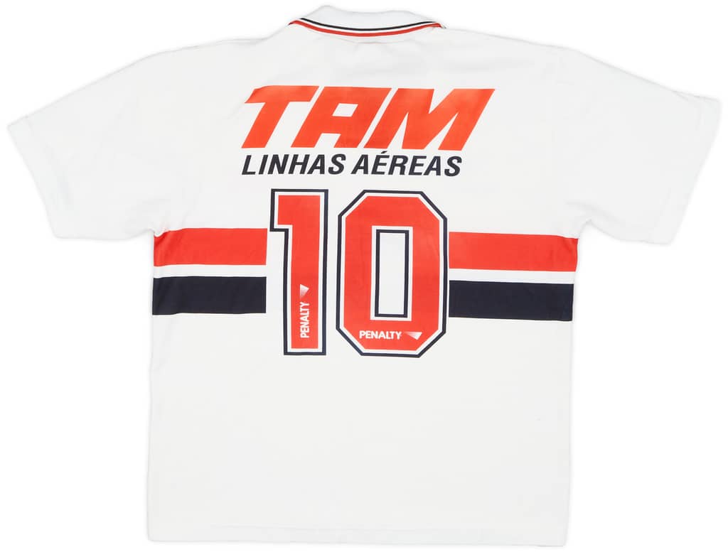 1993 Sao Paulo Home Shirt #10 - 8/10 - (L)