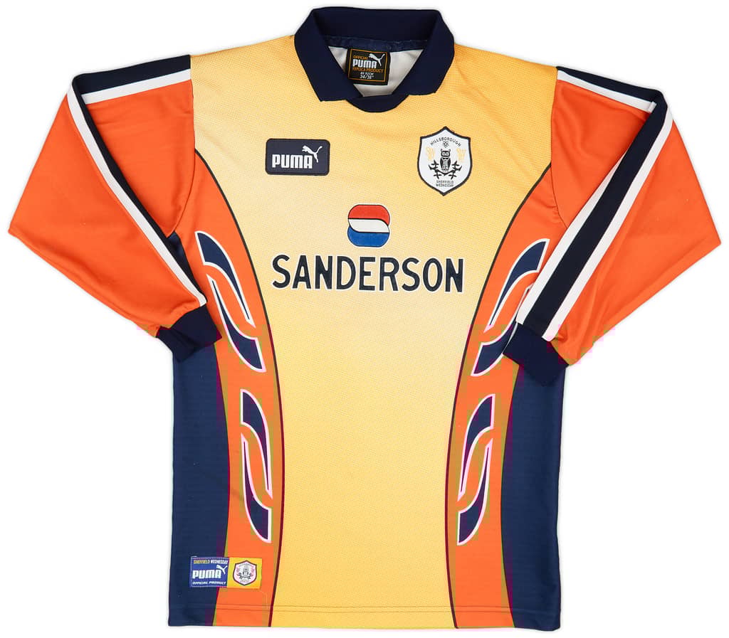 1997-98 Sheffield Wednesday GK Shirt - 8/10 - (XS)