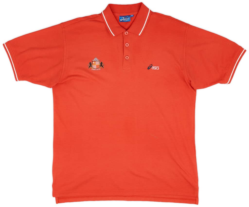 1998-99 Sunderland Asics Polo Shirt - 7/10 - (M)