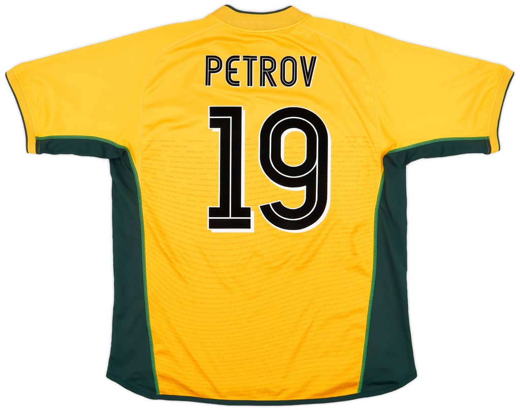 2002-03 Celtic Away Shirt Petrov #19 - 8/10 - (XL)