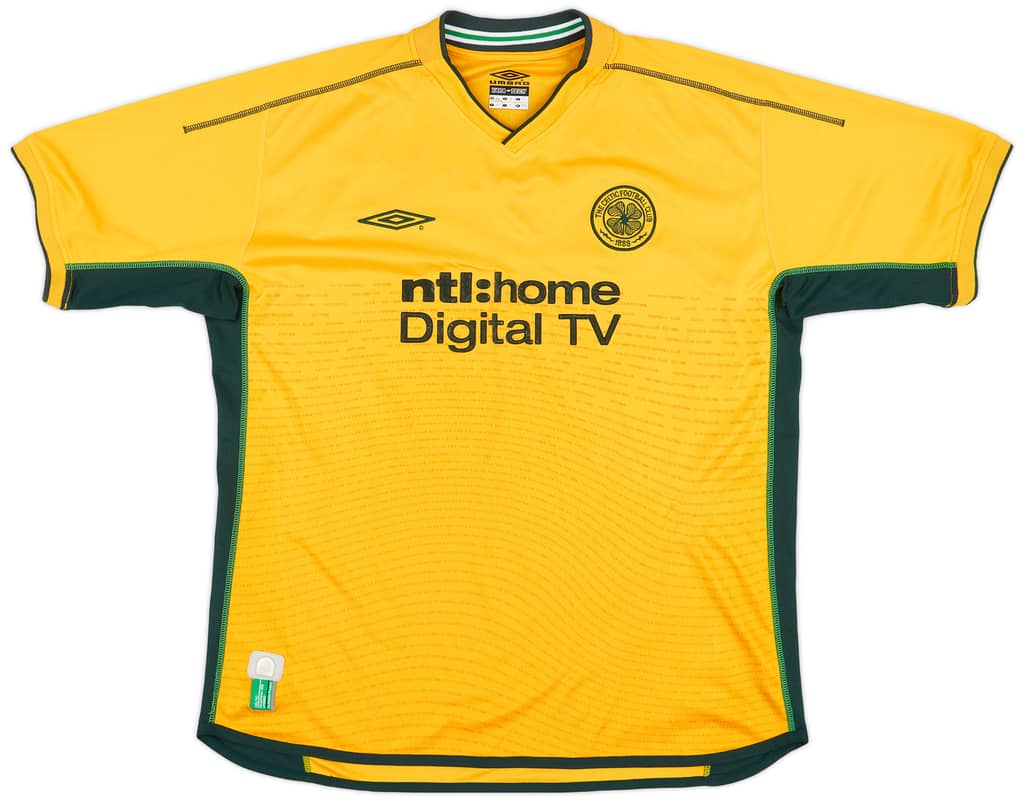 2002-03 Celtic Away Shirt Petrov #19 - 8/10 - (XL)