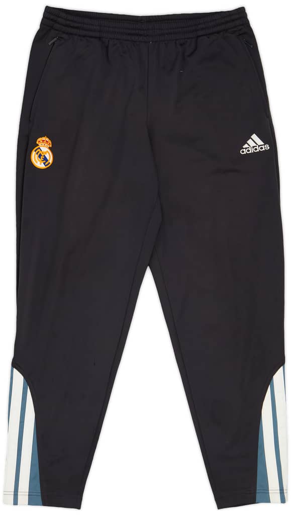 2001-02 Real Madrid adidas Track Bottoms - 9/10 - (S)