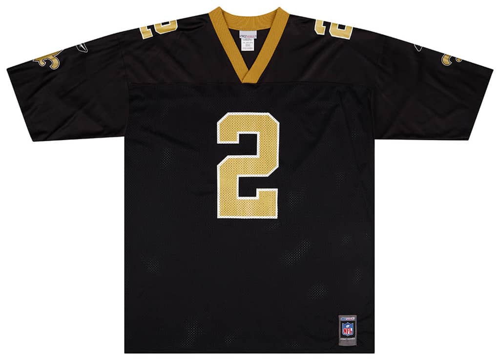 2001 New Orleans Saints Brooks #2 Reebok Home Jersey (Excellent) XXL