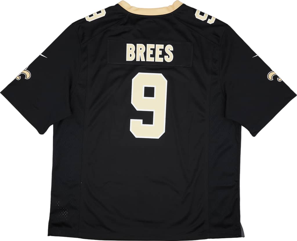 2012-16 New Orleans Saints Brees #9 Nike Game Home Jersey (Excellent) XXL