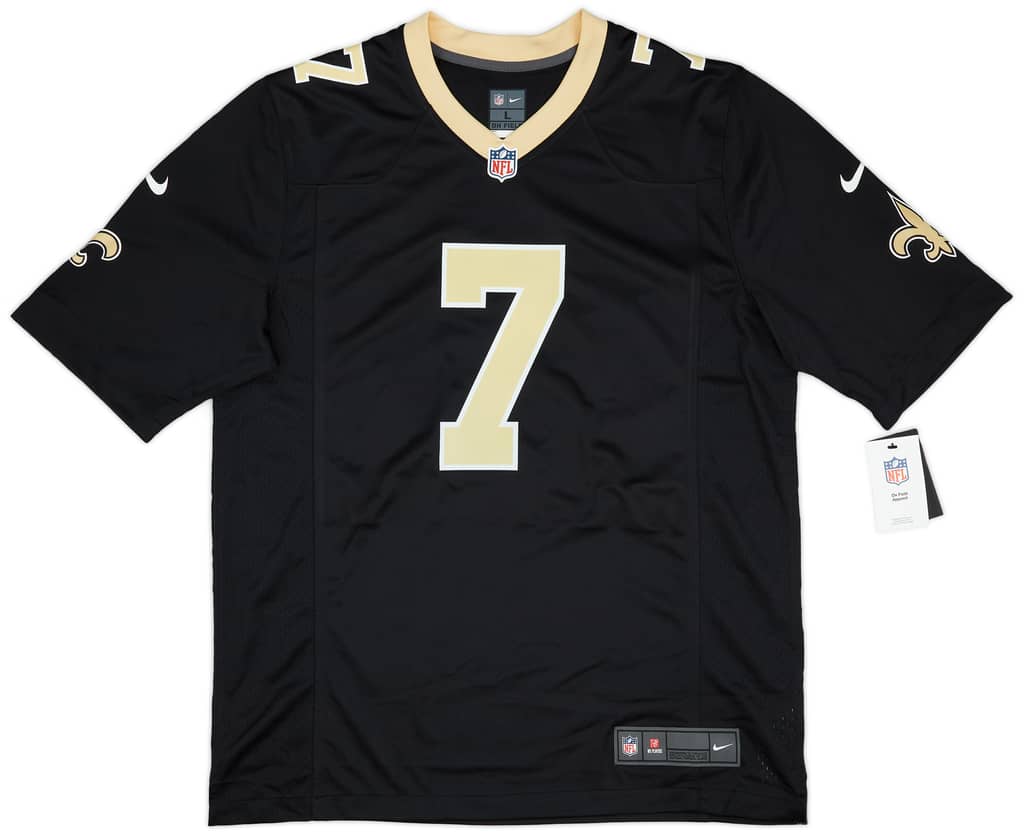 2017-23 New Orleans Saints Hill #7 Nike Game Home Jersey (L)