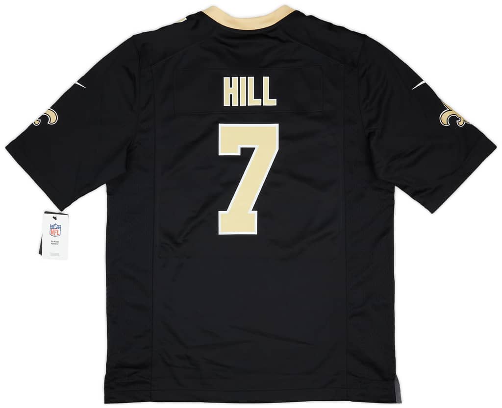2017-23 New Orleans Saints Hill #7 Nike Game Home Jersey (L)