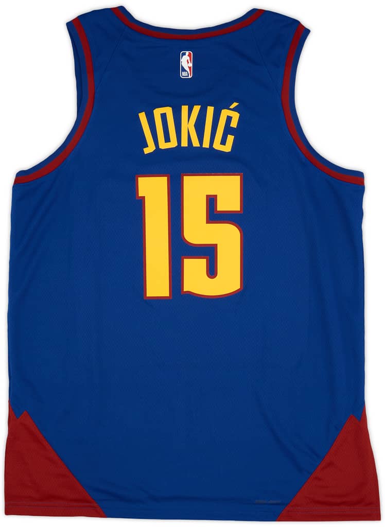 2022-24 Denver Nuggets Jokic #15 Jordan Swingman Alternate Jersey (L)