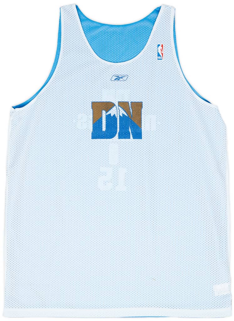 2003-06 Denver Nuggets #15 Reebok Training Jersey (Reversible) XXL