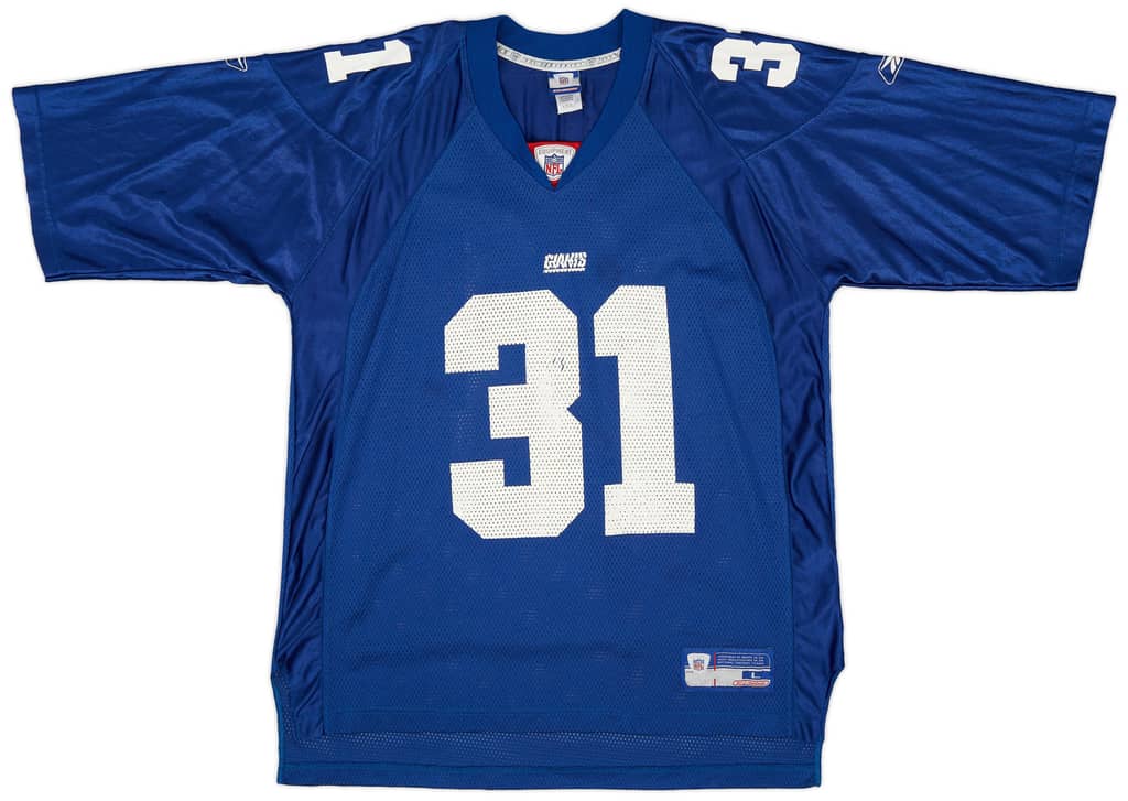 2002 New York Giants Sehorn #31 Reebok On Field Home Jersey (Very Good) L
