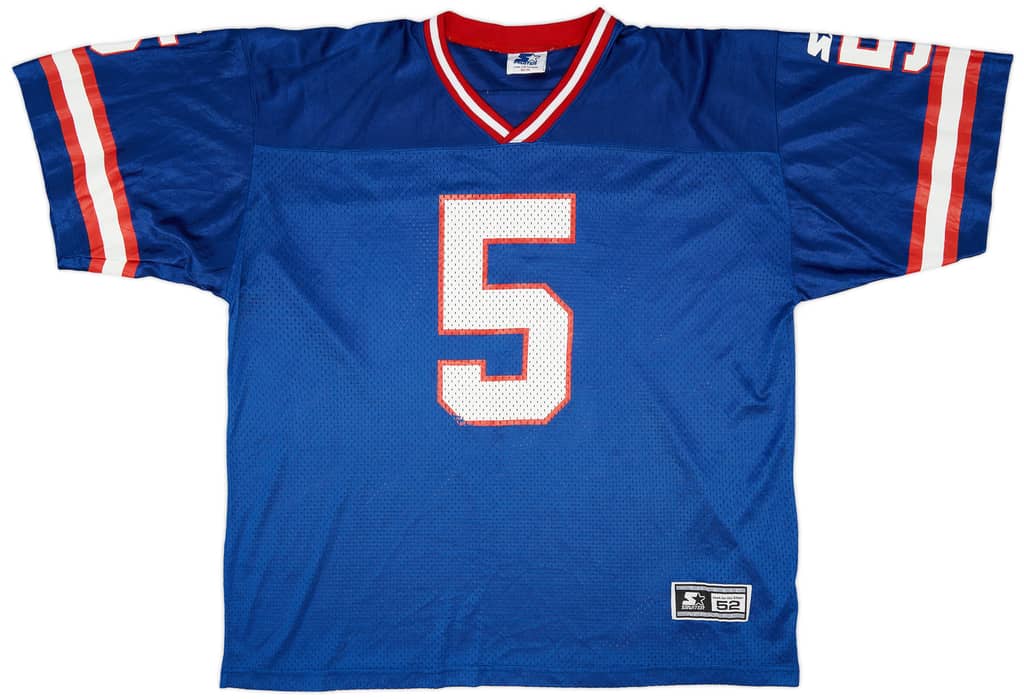 1999 New York Giants Collins #5 Starter Home Jersey (Very Good) XL