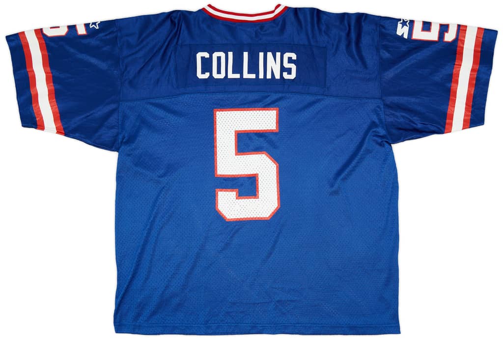 1999 New York Giants Collins #5 Starter Home Jersey (Very Good) XL