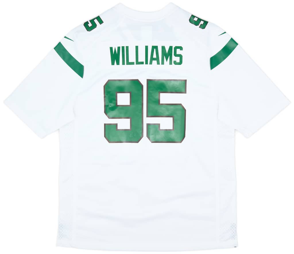 2019-23 New York Jets Williams #95 Nike Game Away Jersey (L)