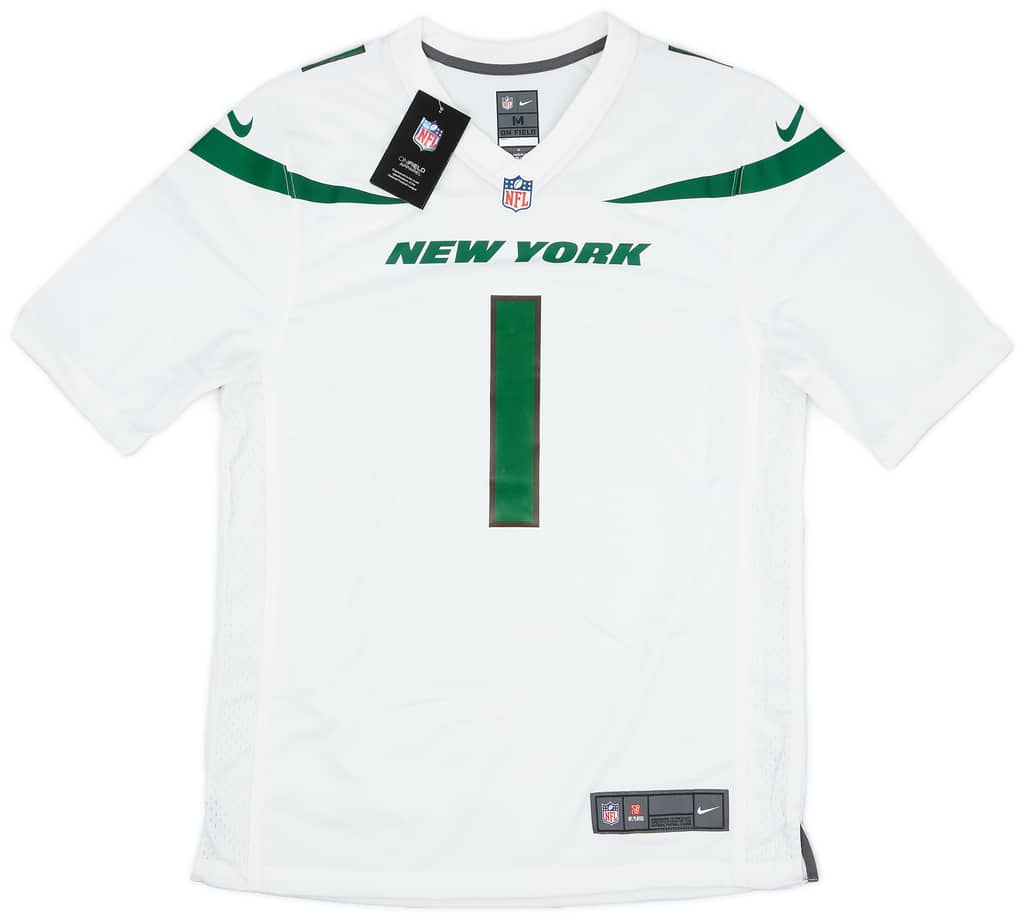 2022-23 New York Jets Gardner #1 Nike Game Away Jersey (M)