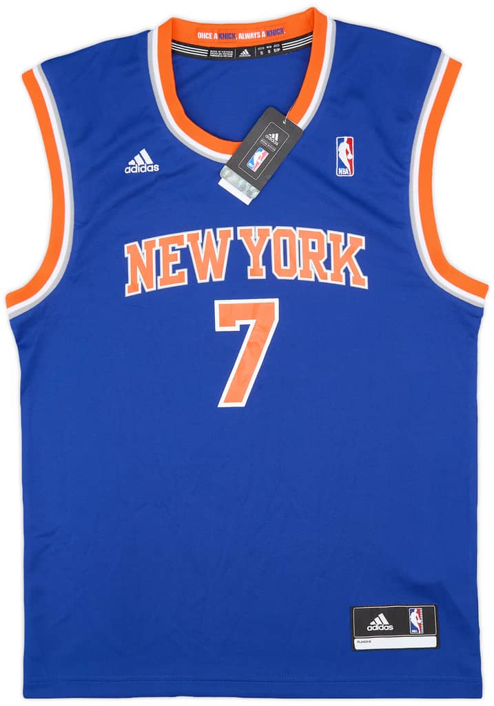 2012-14 New York Knicks Anthony #7 adidas Away Jersey (S)