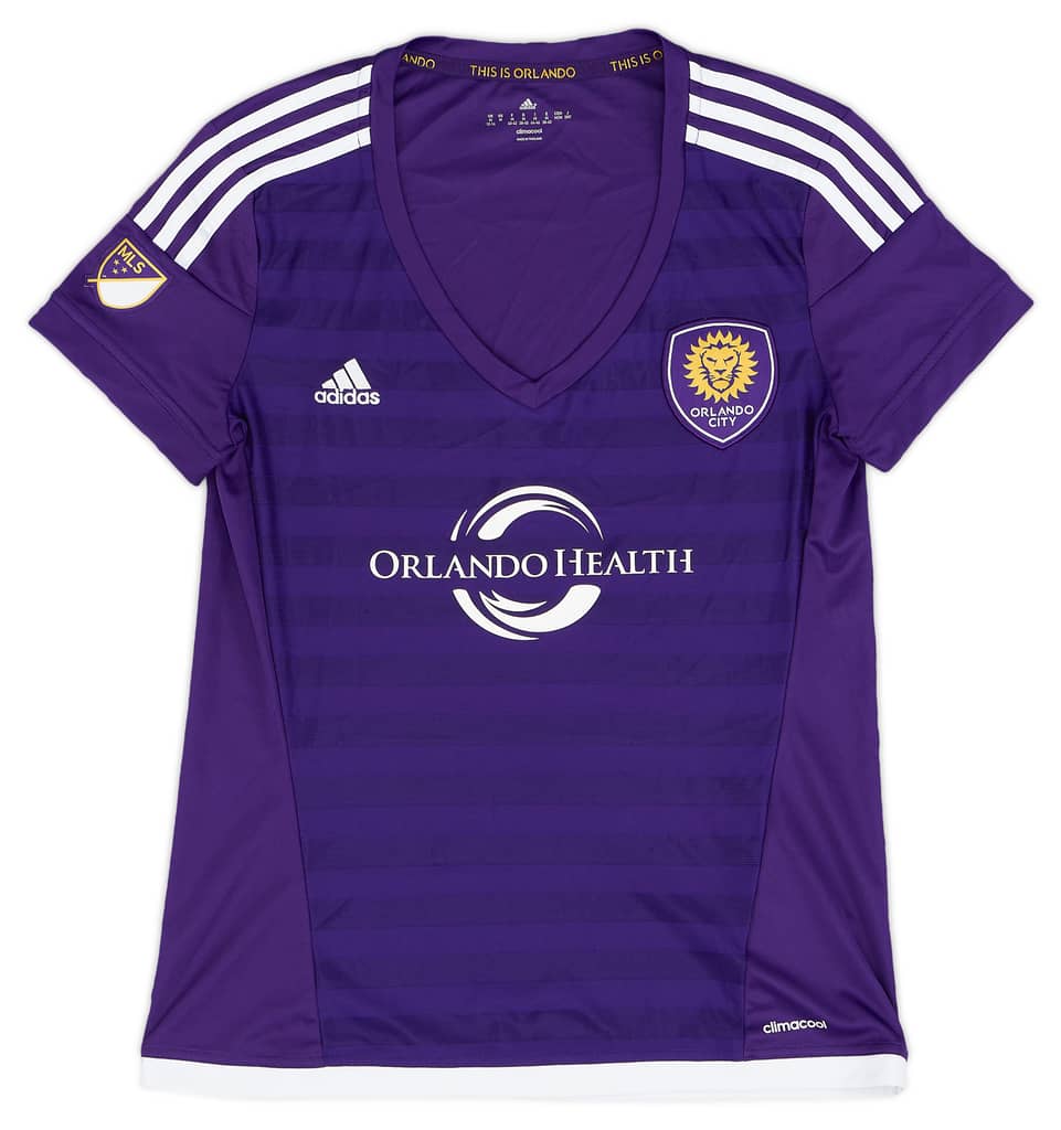 2015 Orlando City Home Shirt - 9/10 - (Women's M)