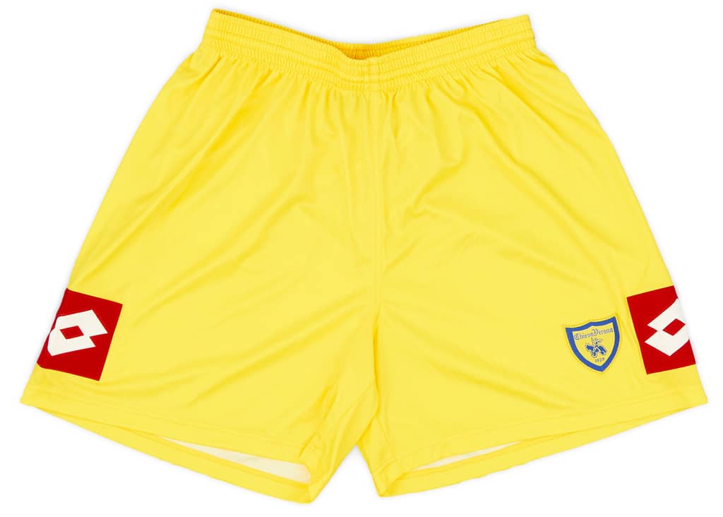 2008-09 Chievo Verona Home Shorts - 9/10 - (L)
