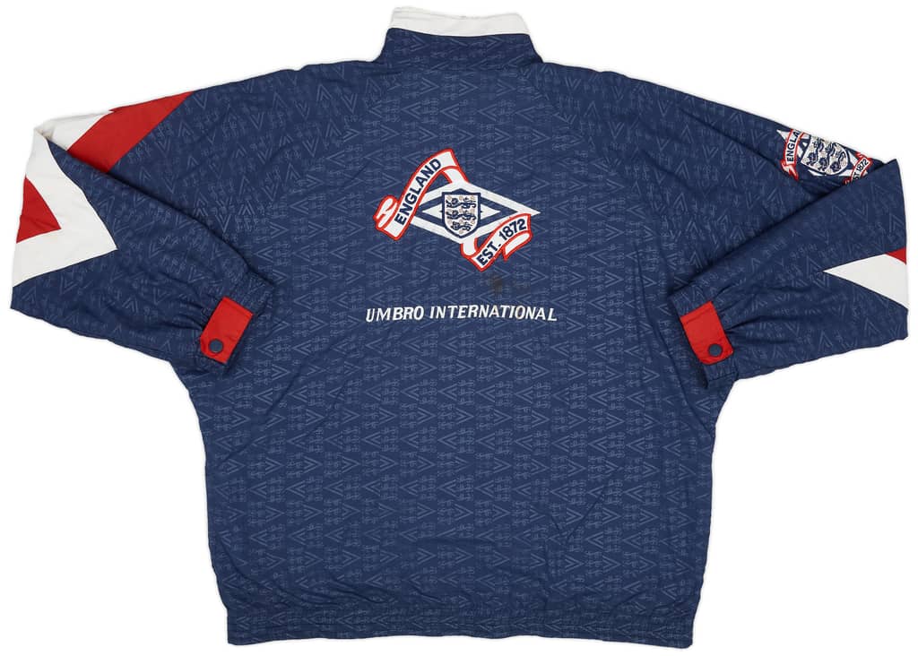 1990-92 England Umbro Jacket - 7/10 - (XL)