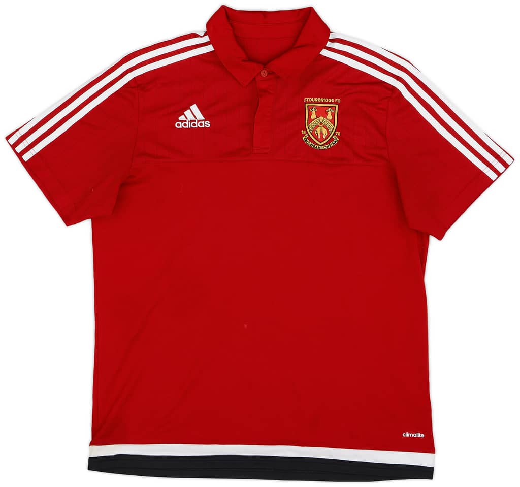 2016-17 Stourbridge adidas Polo Shirt - 8/10 - (L) 