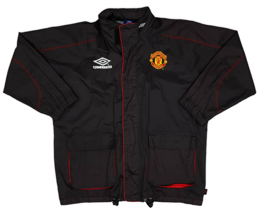 1998-99 Manchester United Umbro Rain Jacket - 8/10 - (M)