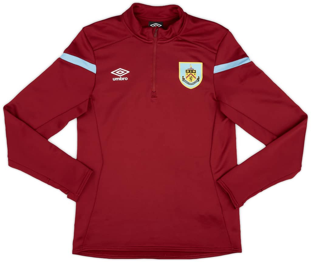2019-20 Burnley Umbro 1/4 Zip Training Top - 9/10 - (S)