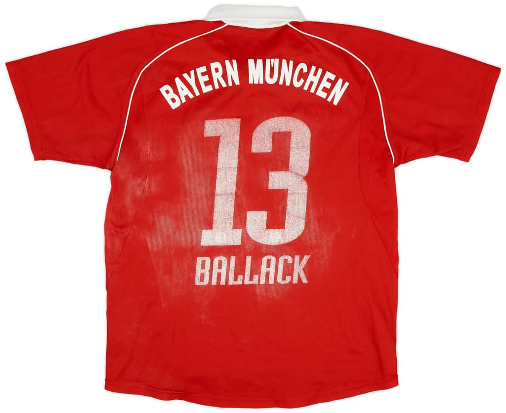 2005-06 Bayern Munich Home Shirt Ballack #13 - 4/10 - (XL.Boys)