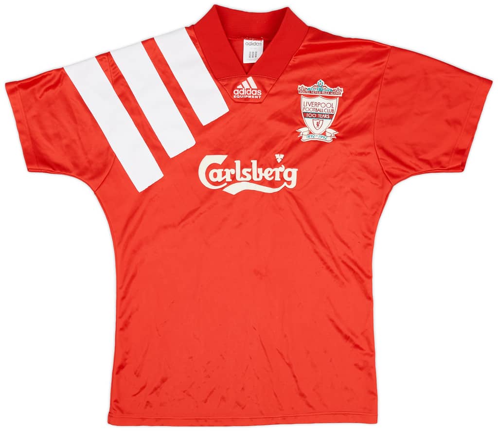 1992-93 Liverpool Centenary Home Shirt - 9/10 - (S)