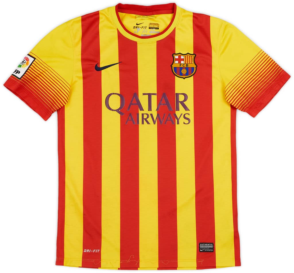 2013-15 Barcelona Away Shirt Messi #10 - 6/10 - (S)
