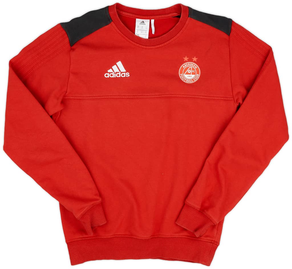 2017-18 Aberdeen adidas Sweat Top - 9/10 - (XS)