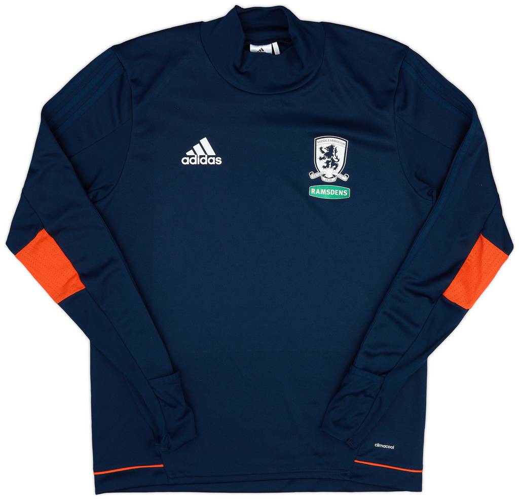 2017-18 Middlesbrough adidas Training Top - 9/10 - (M)