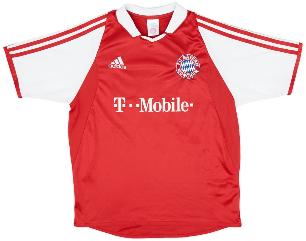 2003-04 Bayern Munich Home Shirt - 8/10 - (XL.Boys)