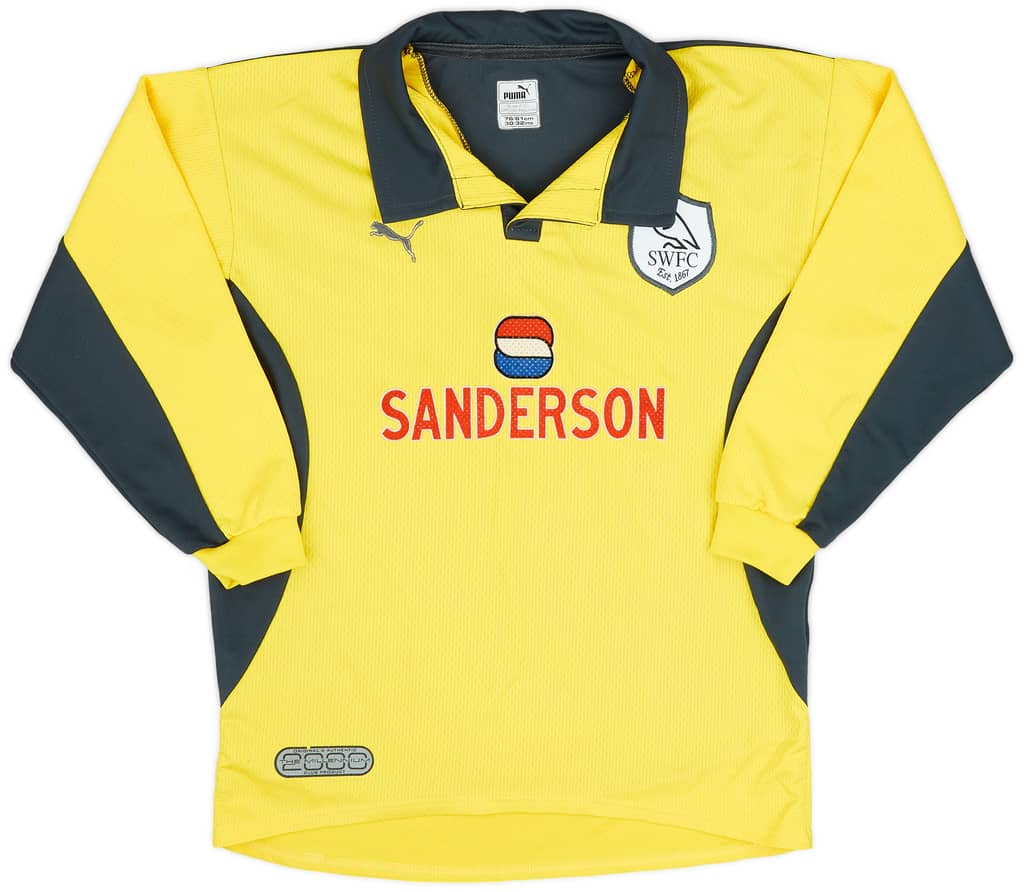 1999-00 Sheffield Wednesday GK Shirt - 8/10 - (L.Boys)