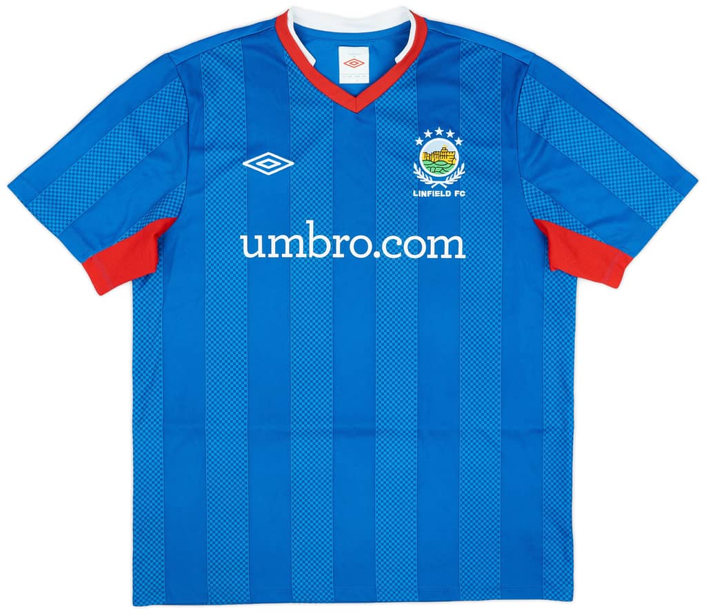 2012-13 Linfield Home Shirt - 9/10 - (L)